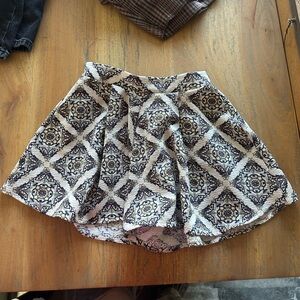 Patterned Women's Skort